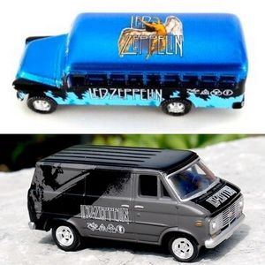 JOHNNY LIGHTNING LED ZEPPELIN CHEVY BUS & VAN